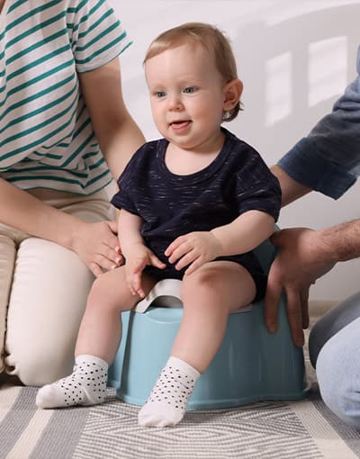 Baby Potty Training With Parents