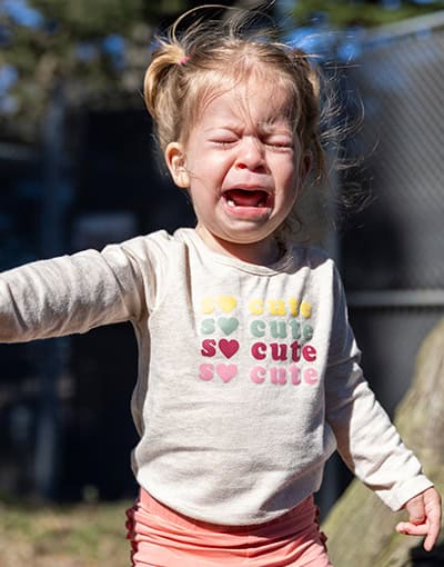 Crying Toddler At Childcare